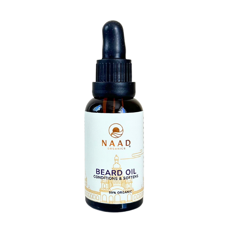 Organic Beard Oil with Pure Mysore Sandalwood is best for beard nourishment and beard health. Using the finest organic oils that treat itchy under skin and softens beard with light fragrance. Organic Beard oil, vegan, cruelty free