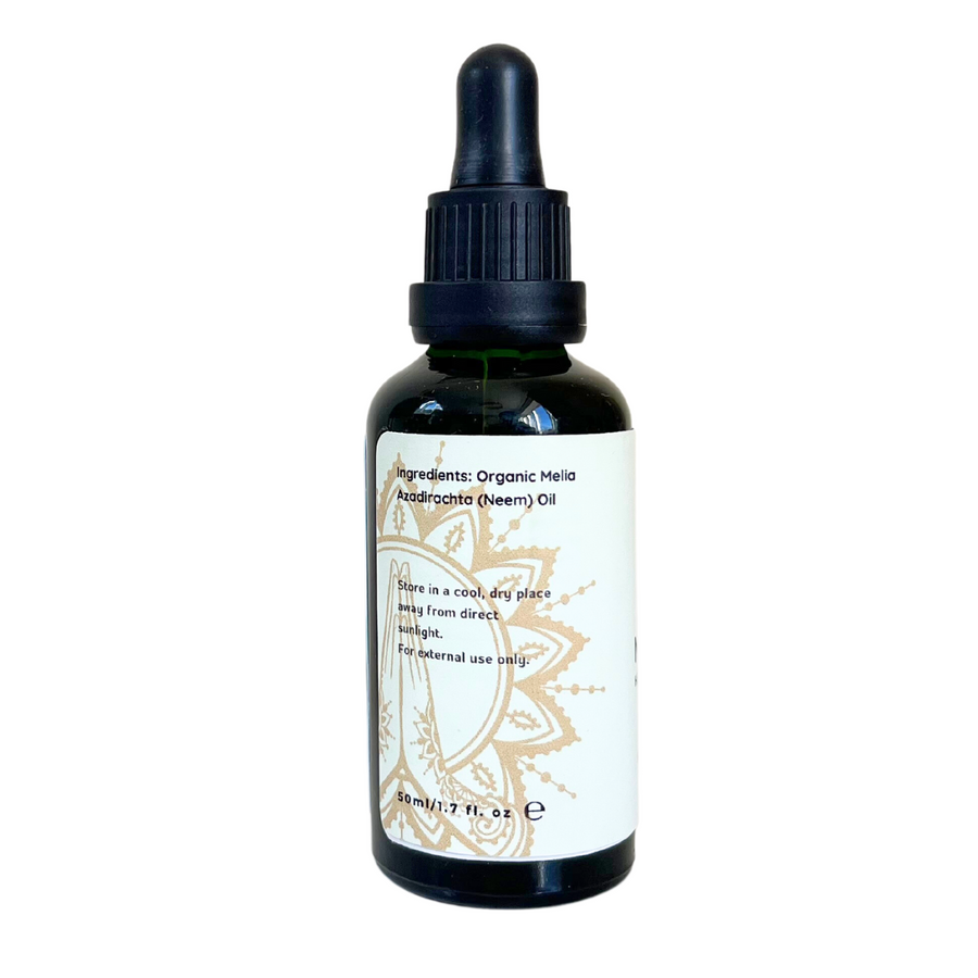 Organic Cold Pressed Neem Oil is best for treating dry skin, reducing scars and reduces wrinkles. Organic Neem Oil promotes new hair growth and conditions hair.