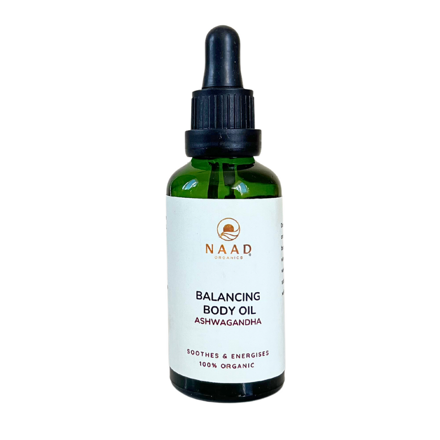 organic ashwagandha oil, balancing oil, Adaptogenic oil, anti-inflammatory oil